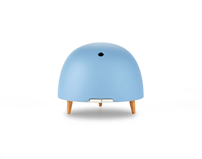 M4L Bibo-Bamboo Fiber Base Portable Globe Cute Colorful Electric Ultrasonic Diffuser