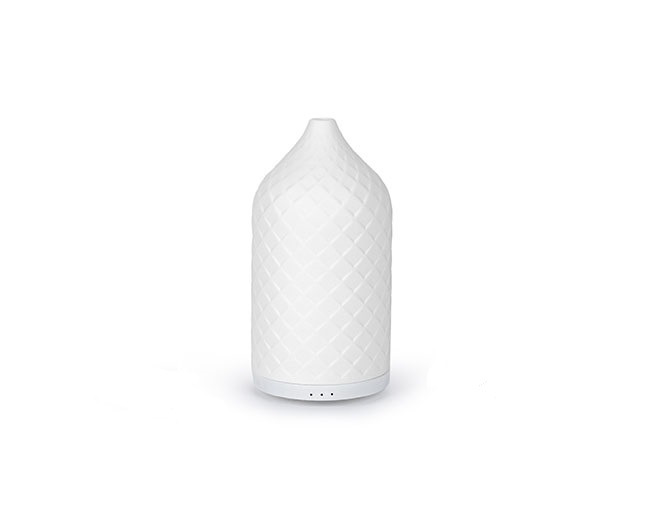 Hiro ABS base Ceramic Cover aromatherapy diffuseur avec lampe