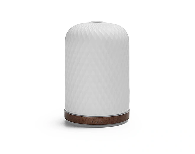 Tino-Handmade Porcelain Cover Ultrasonic Diffuser With RGB Light